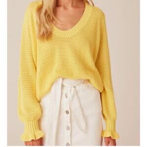 The Fifth Label
Yellow Ochre Calendar Knit Sweater